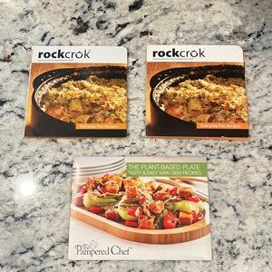 The Pampered Chef recipe booklets (Lot of 3)